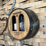 Whiskey Barrel Wall Shelf