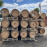 37" Tall Red Wine Barrel