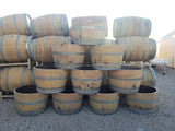 1/2 Wine Barrel Planter
