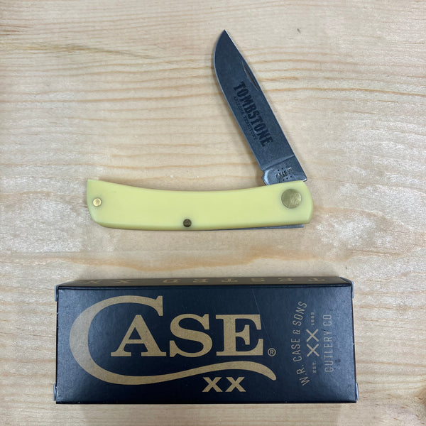 Case Yellow Synthetic Sod Buster Jr® Knife